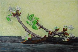 Stil life no. 10: Chestnut branches